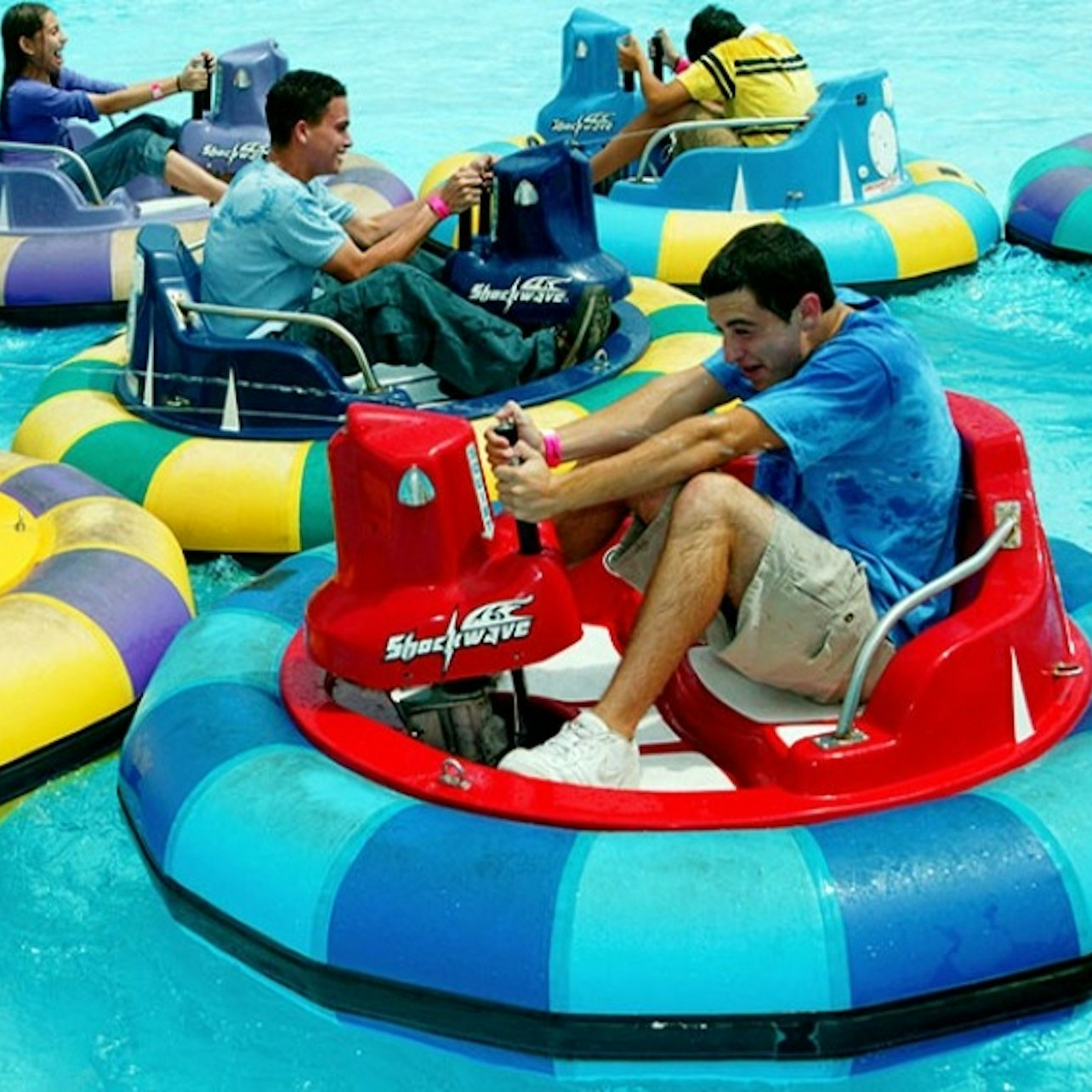 Boomers Palm Springs: Bumper Boats + Go-Karts + Mini Golf + Climbing Walls - Photo 1 of 11